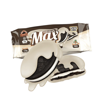 Black Max Protein Cookies (KANN BEI HEISSEN TEMPERATUREN BEI DER LIEFERUNG SCHMELZEN)