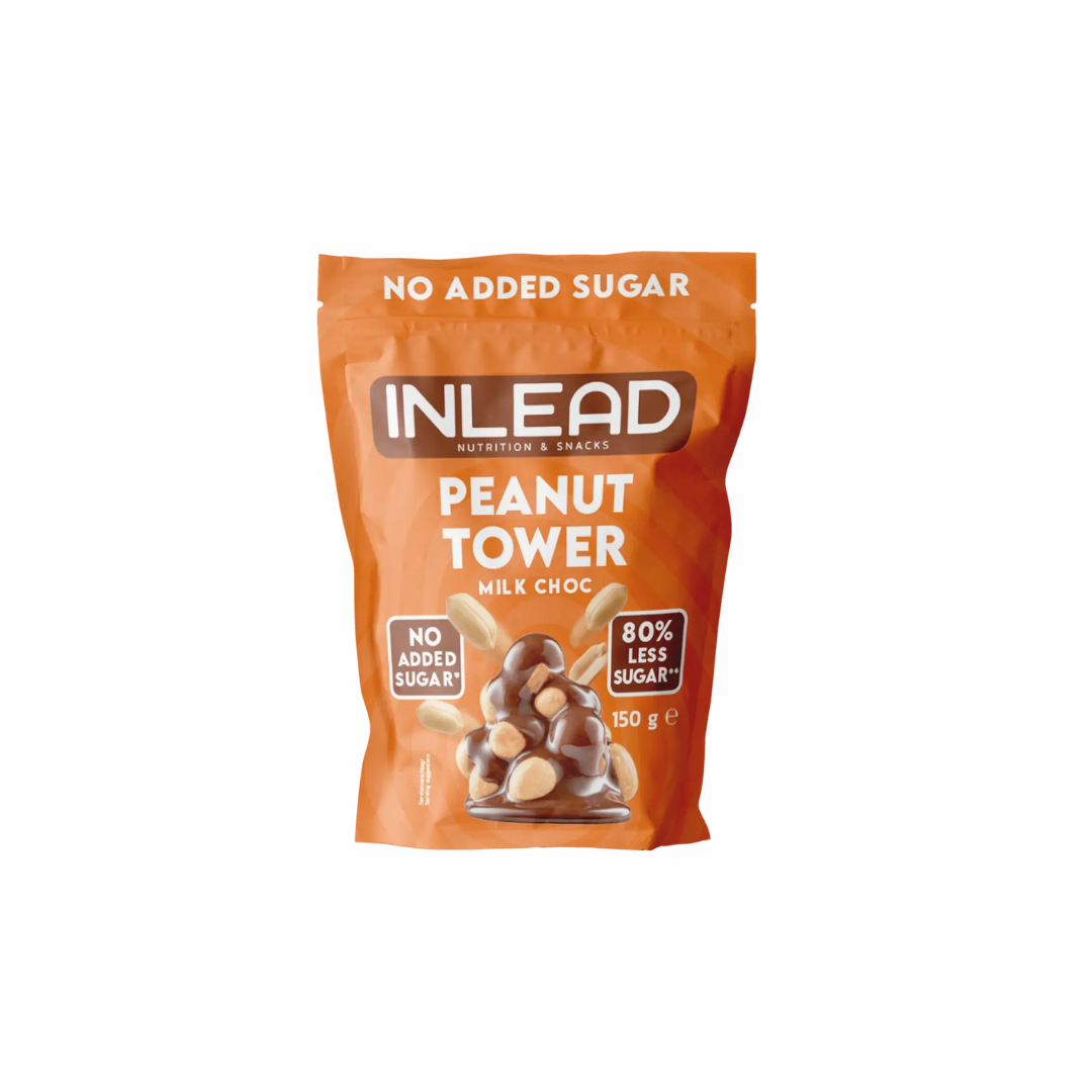 INLEAD Peanut Tower 150 g (KANN BEI HEISSEN TEMPERATUREN BEI DER LIEFERUNG SCHMELZEN)