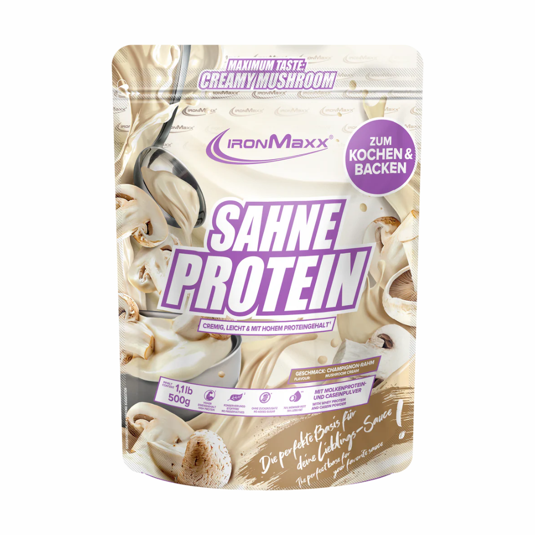 IronMaxx Sahne Protein 500g Beutel