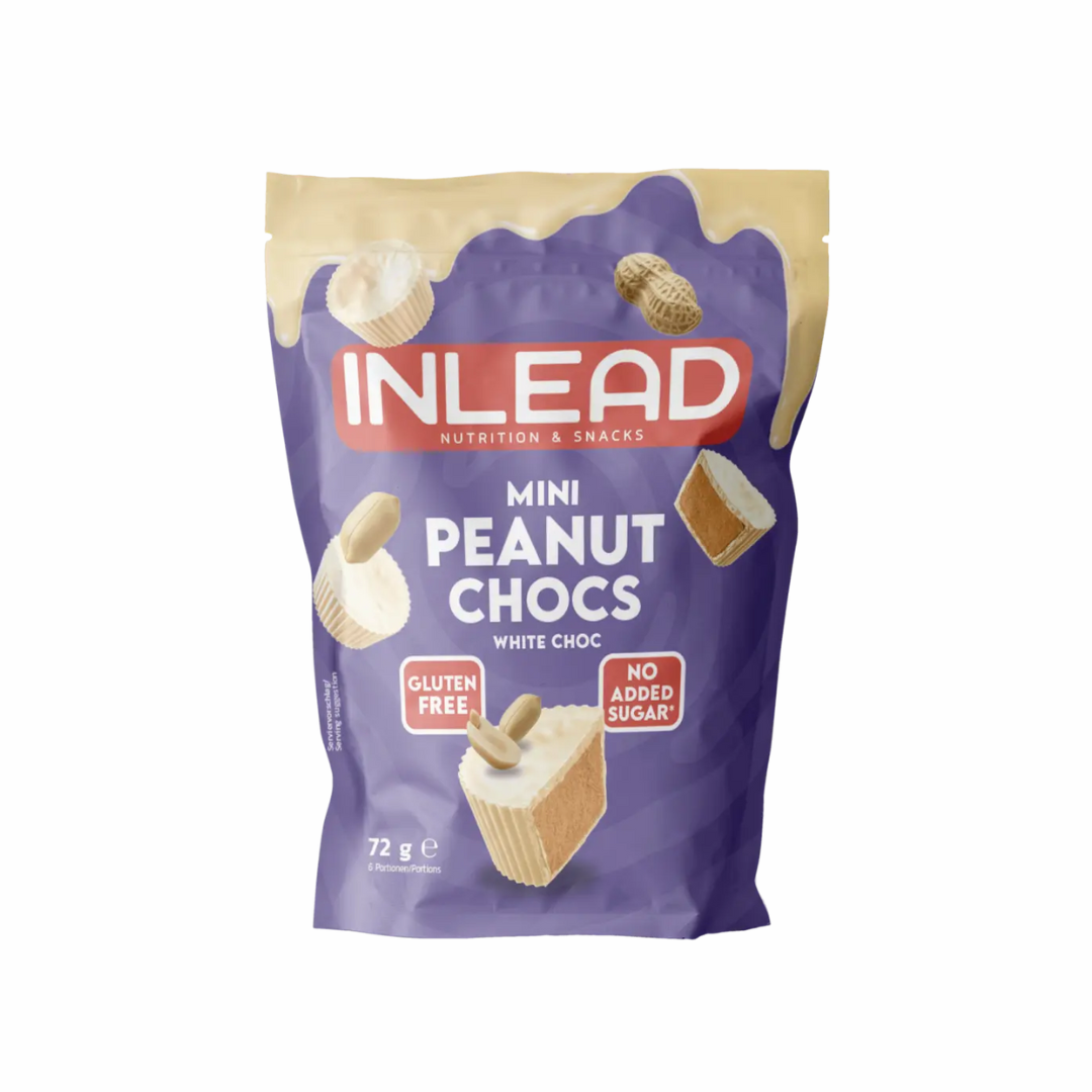 INLEAD Mini Peanut Chocs 72g (KANN BEI HEISSEN TEMPERATUREN BEI DER LIEFERUNG SCHMELZEN)