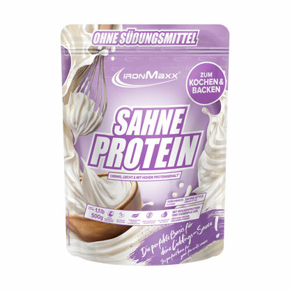 IronMaxx Sahne Protein 500g Beutel