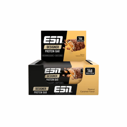 ESN Designer Bar Premium Box, 12 Riegel (45g) (KANN BEI HEISSEN TEMPERATUREN BEI DER LIEFERUNG SCHMELZEN)