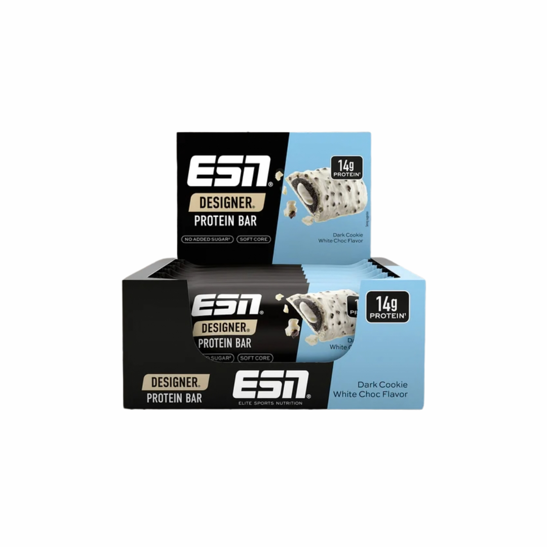 ESN Designer Bar Premium Box, 12 Riegel (45g) (KANN BEI HEISSEN TEMPERATUREN BEI DER LIEFERUNG SCHMELZEN)